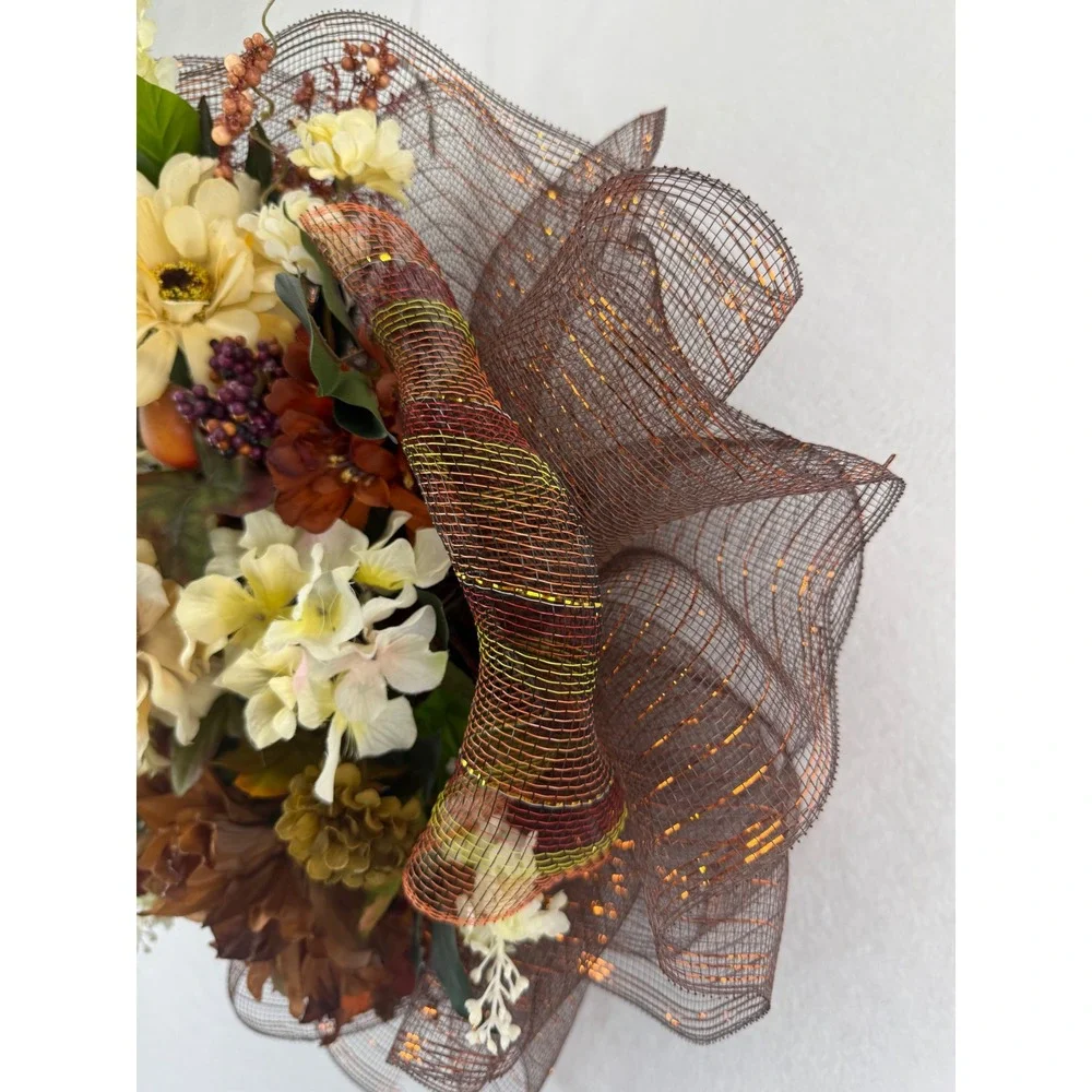 Handmade autumn floral